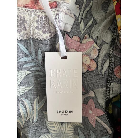 Grace Karin Frida Kahlo Print Dress - Picture 4 of 6